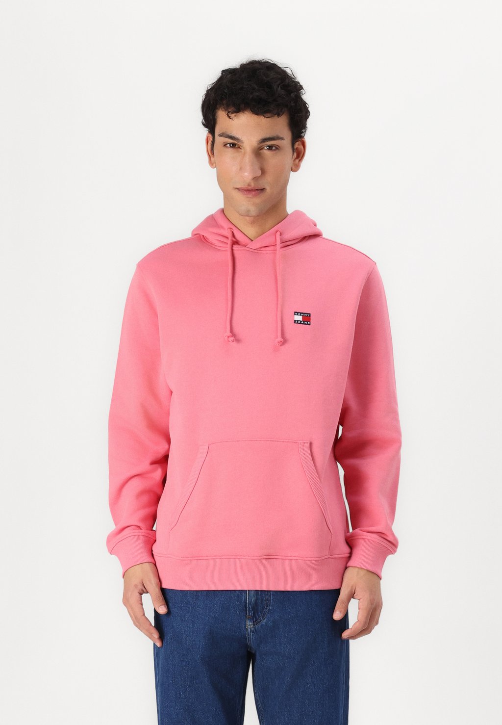 

Толстовка с капюшоном BADGE HOODIE Tommy Jeans, фуксия