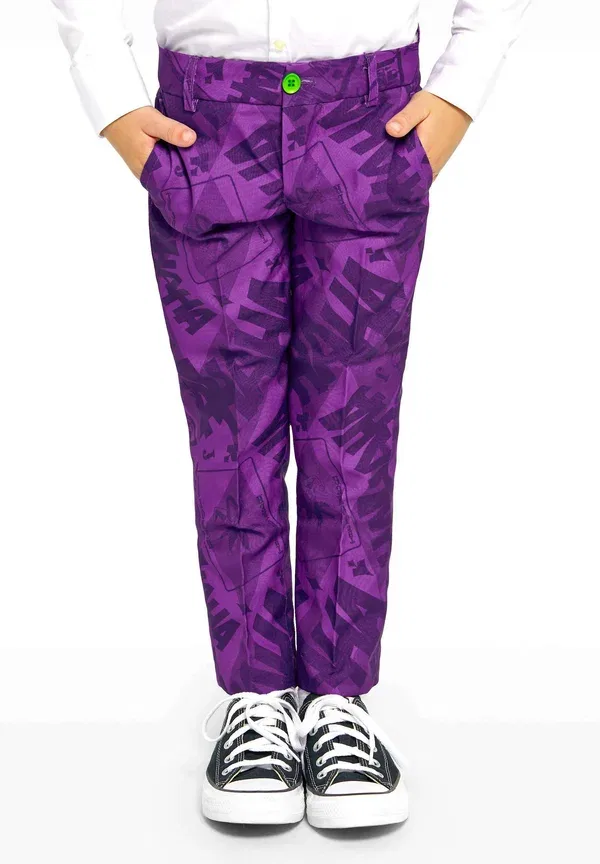Костюм для мальчиков the joker suit Opposuits, фиолетовый — фото 4