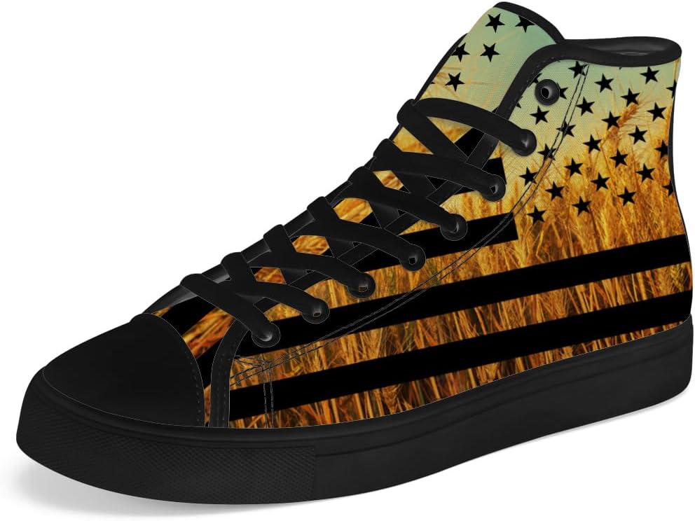 

Кеды на высокой подошве Chebing из холщовой ткани для мужчин и женщин, высокие кроссовки, шнуровка, повседневная обувь, подарок для папы и мамы, желтый