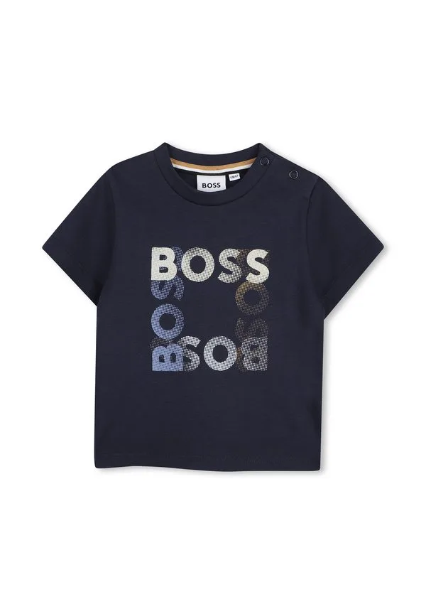 Футболка с принтом kurzärmeliges Boss Kidswear, Bleu Cargo