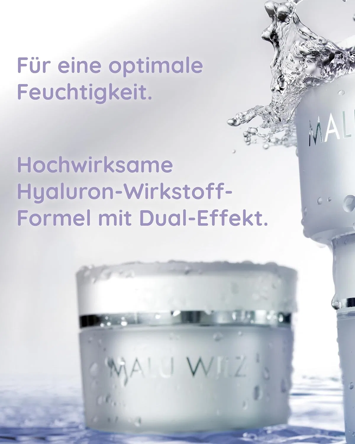 Крем для лица Malu Wilz — «Hyaluronic Active+ Cream Soft» с гиалуроновой кислотой от Kosmetik — фото 4