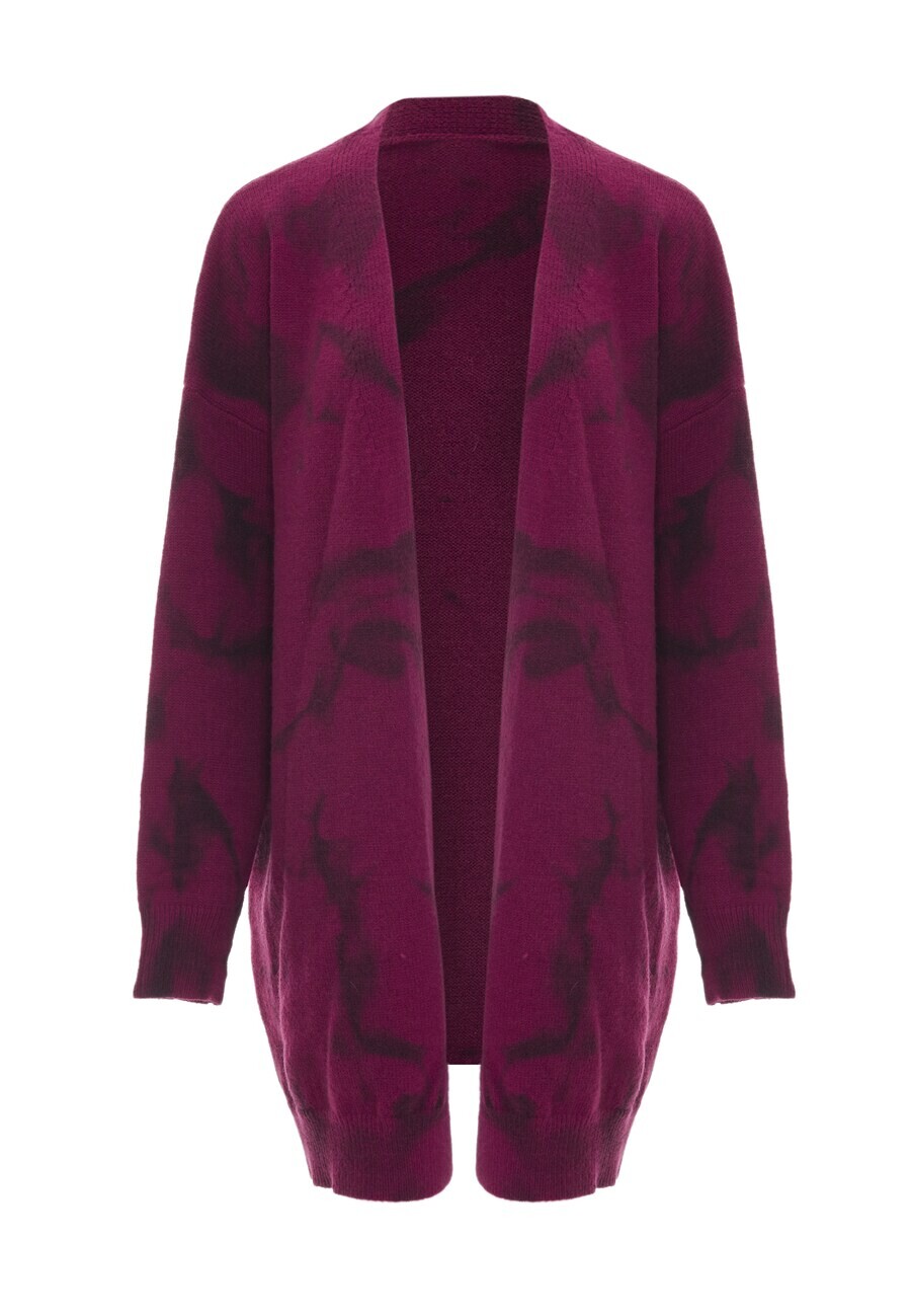 

Вязаный кардиган NAEMI Knit Cardigan, цвет aubergine/berry
