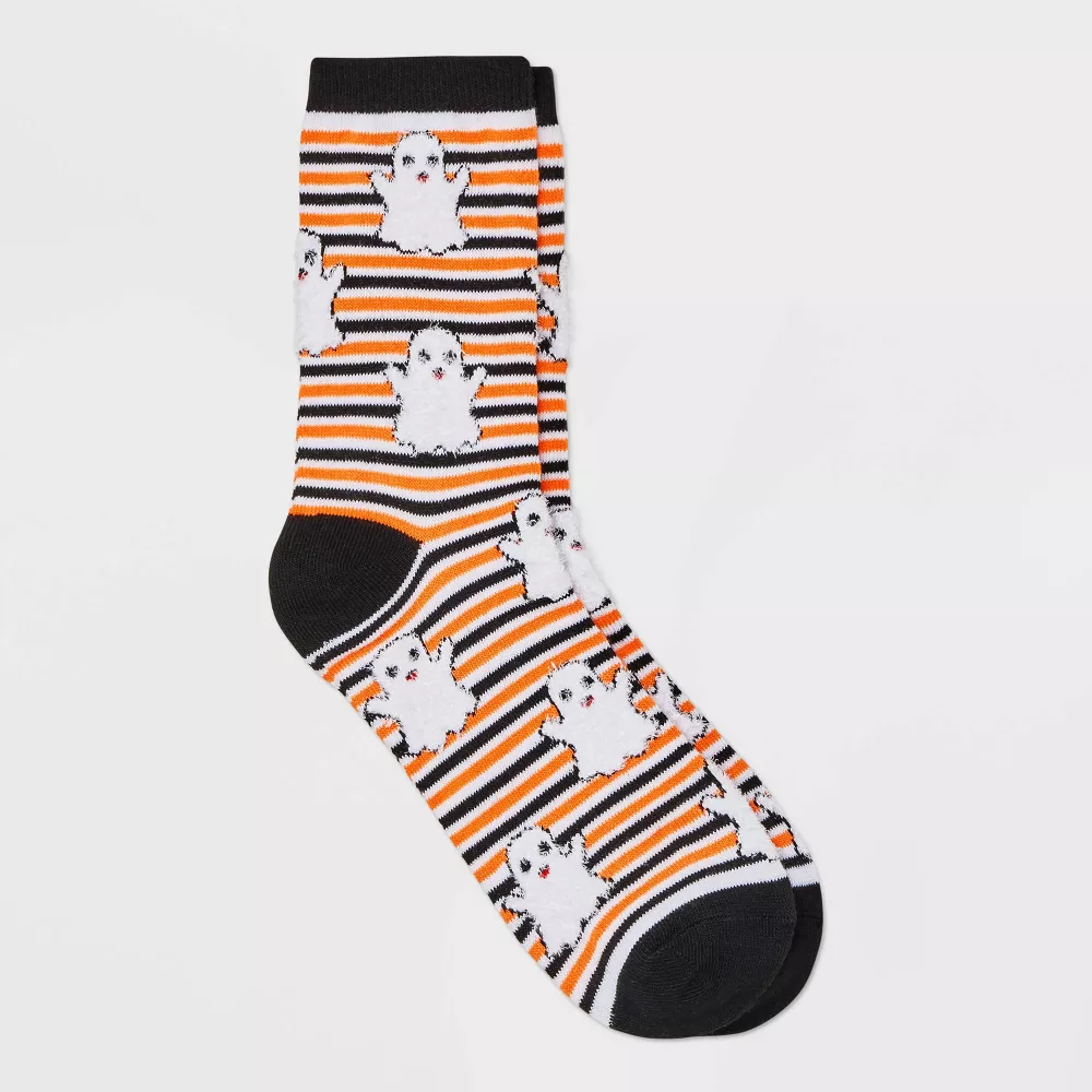 

Женские полосатые носки Ghost Halloween Crew Socks - Hyde & EEK! Boutique