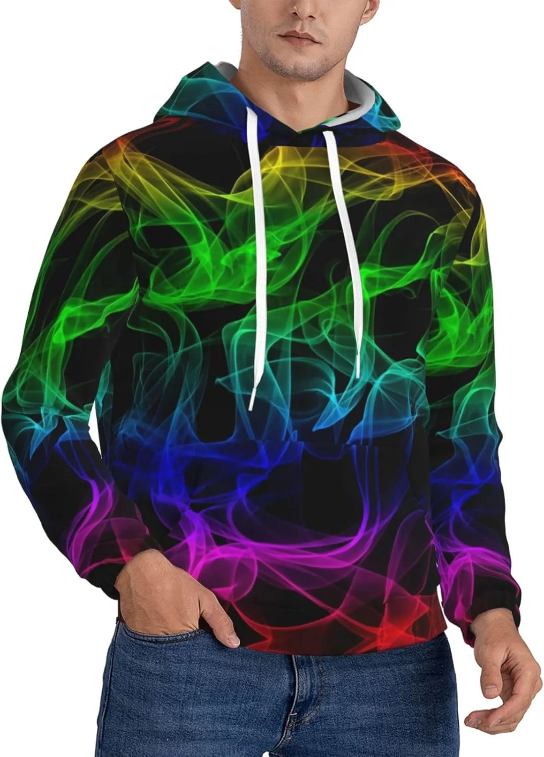 

Толстовка с капюшоном Glow In Dark Splatter Neon SDERDZSE