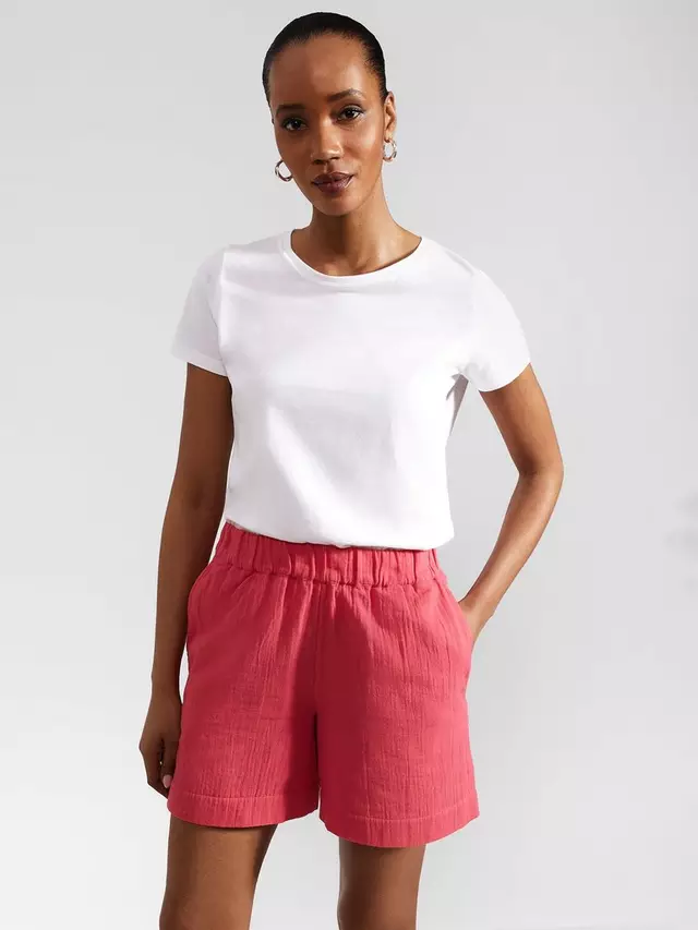 

Шорты Hobbs Hobbs Allie Cotton, розовый