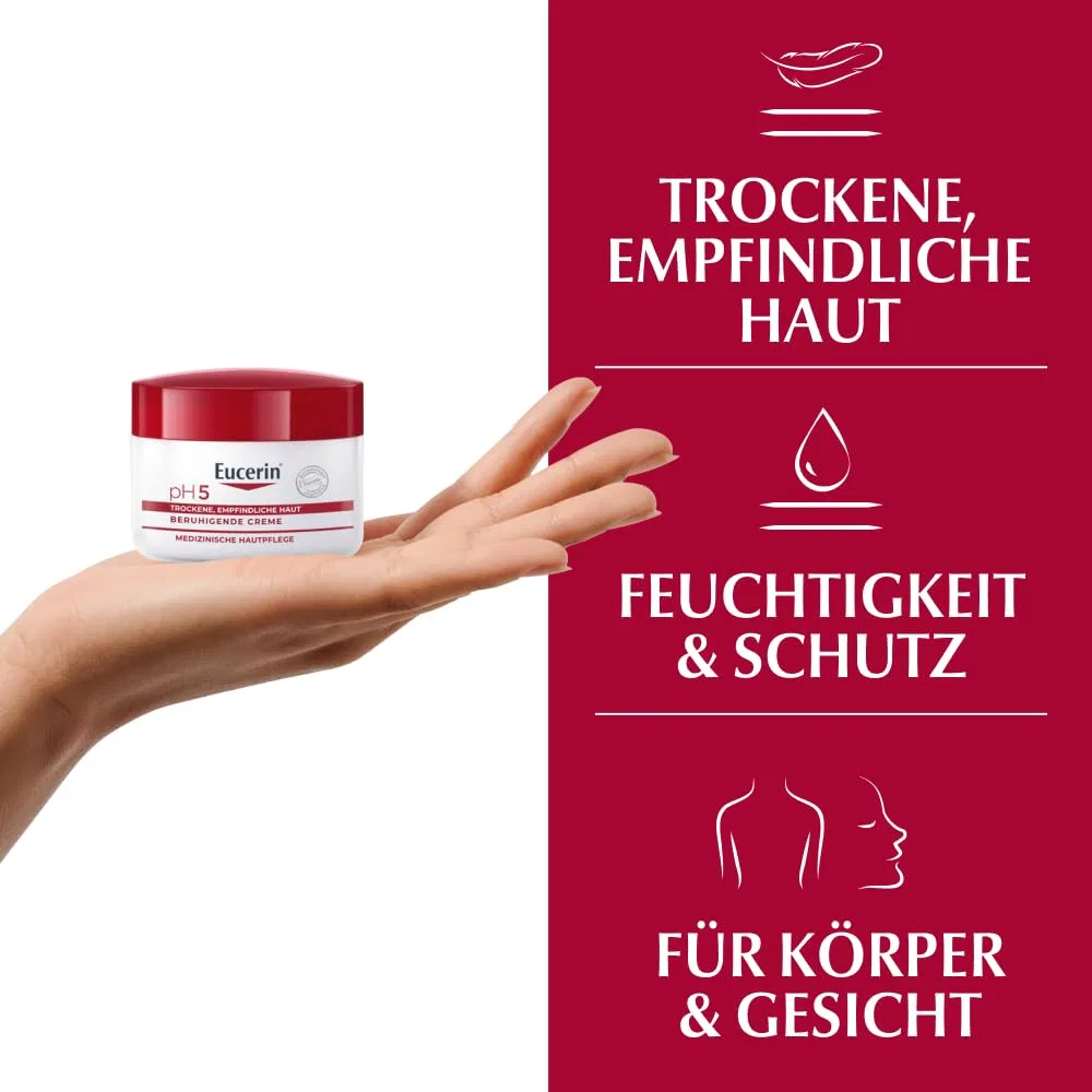 Успокаивающий крем Eucerin pH5 75 мл Eucerin — фото 3