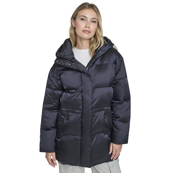 

Женская стеганая куртка с поясом Champion, Navy