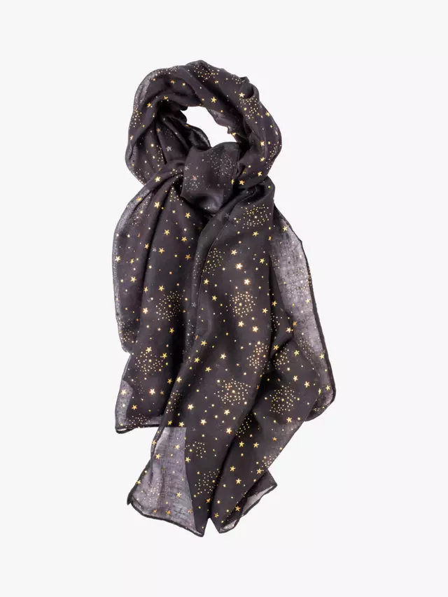 

Шарф Bloom & Bay Zara Stars, цвет black/gold