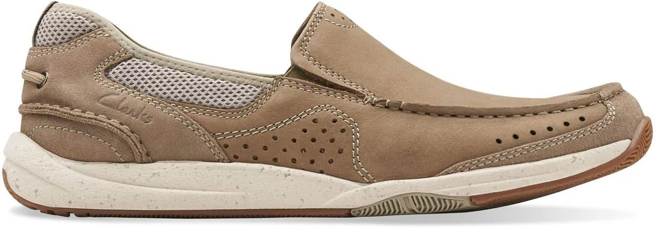 Лоферы мужские Clarks, цвет Taupe — фото 3