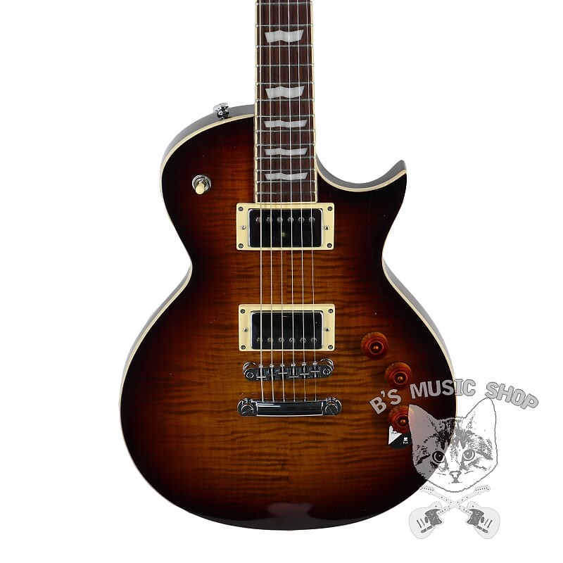 

Электрогитара LTD EC-256FM in Dark Brown Sunburst