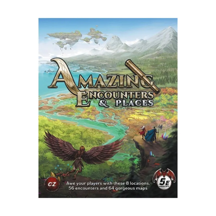

Amazing Encounters & Places Vol. 1, Role Playing Games (CZRPG), твердый переплет