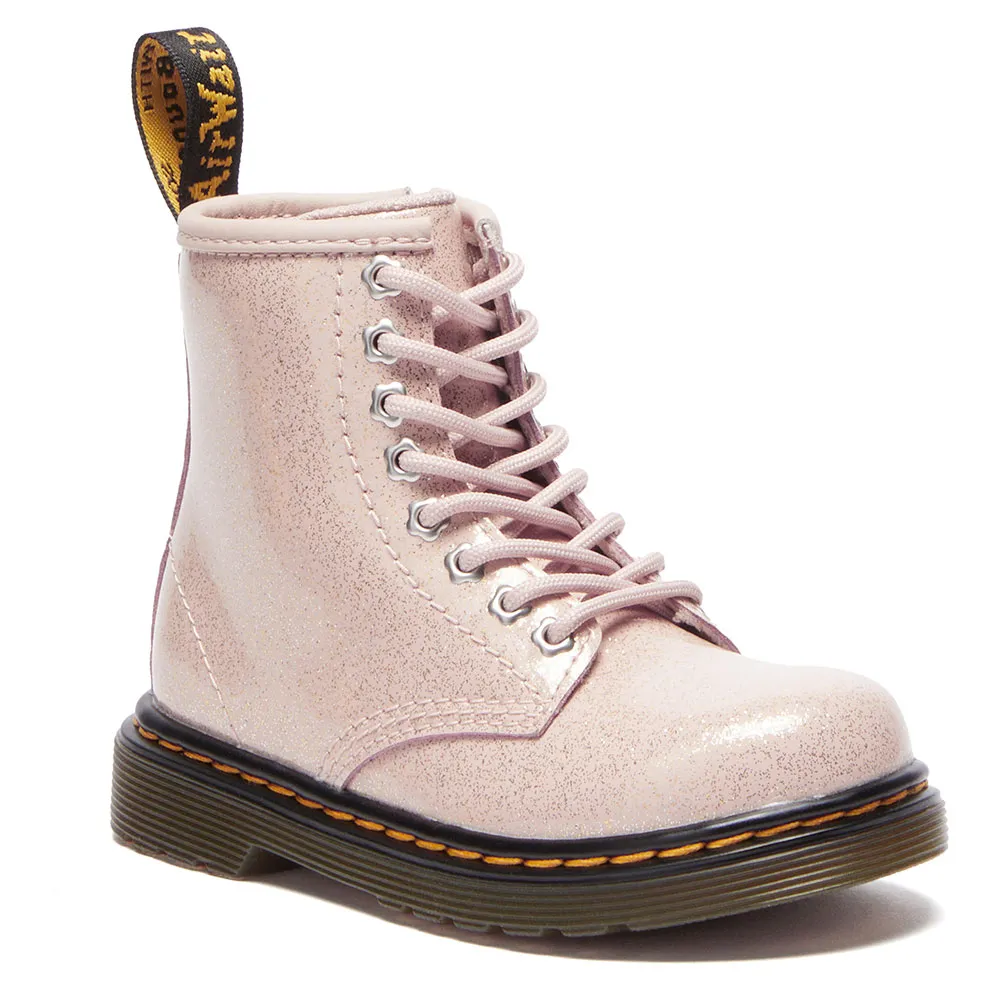 

Ботинки Dr Martens 1460 T Nebula Glitter toddler, розовый