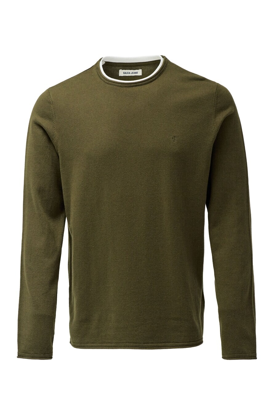 

Свитер Salsa Jeans Sweater, оливковый