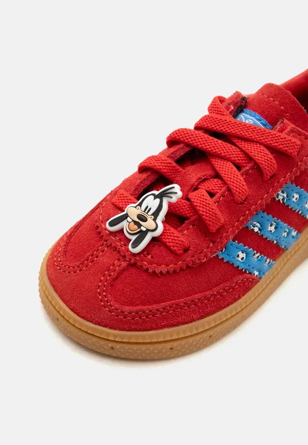 Кроссовки детские Handball Spezial Adidas Originals, красный/голубой — фото 3