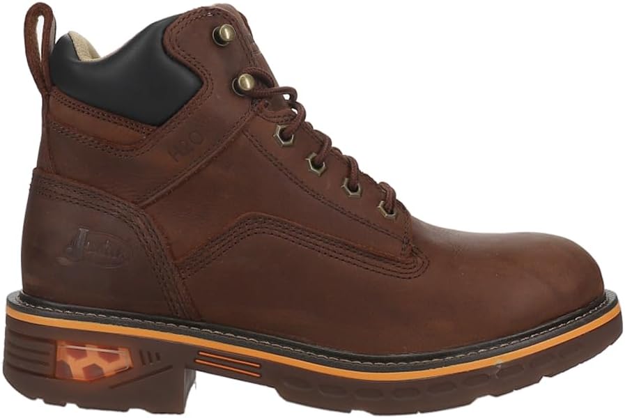 

Мужские ботинки Justin Boots CR401 Resistor с водонепроницаемой шнуровкой, 15 см, коричневый