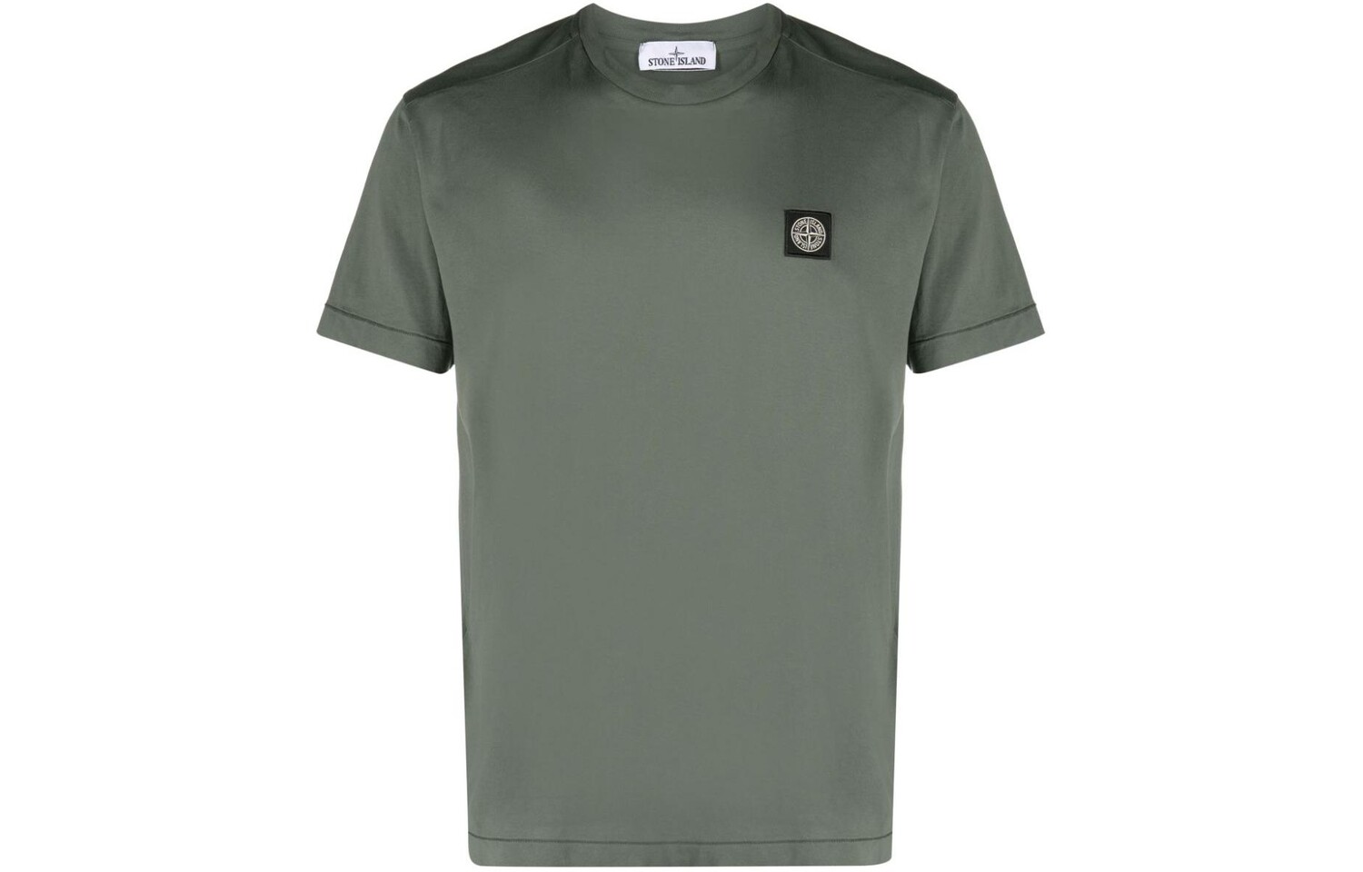 

Футболка мужская оливковая Stone Island, оливковый