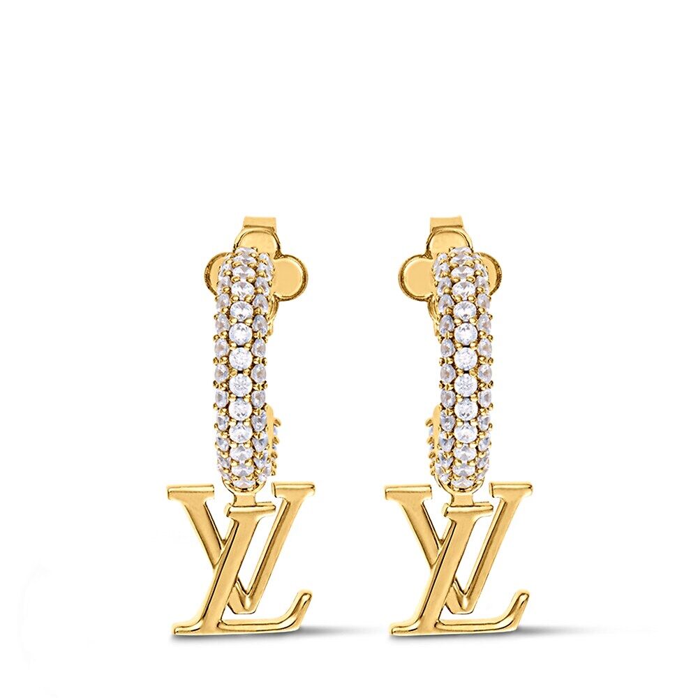 

LV Знаковые серьги Louis Vuitton, золотой