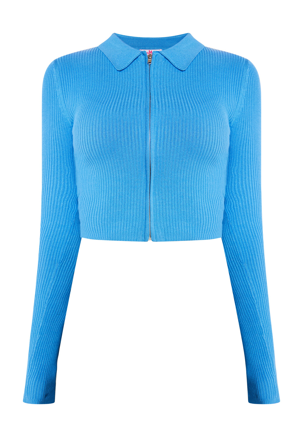 

Свитер myMo Cropped Strickjacke, цвет Himmelblau
