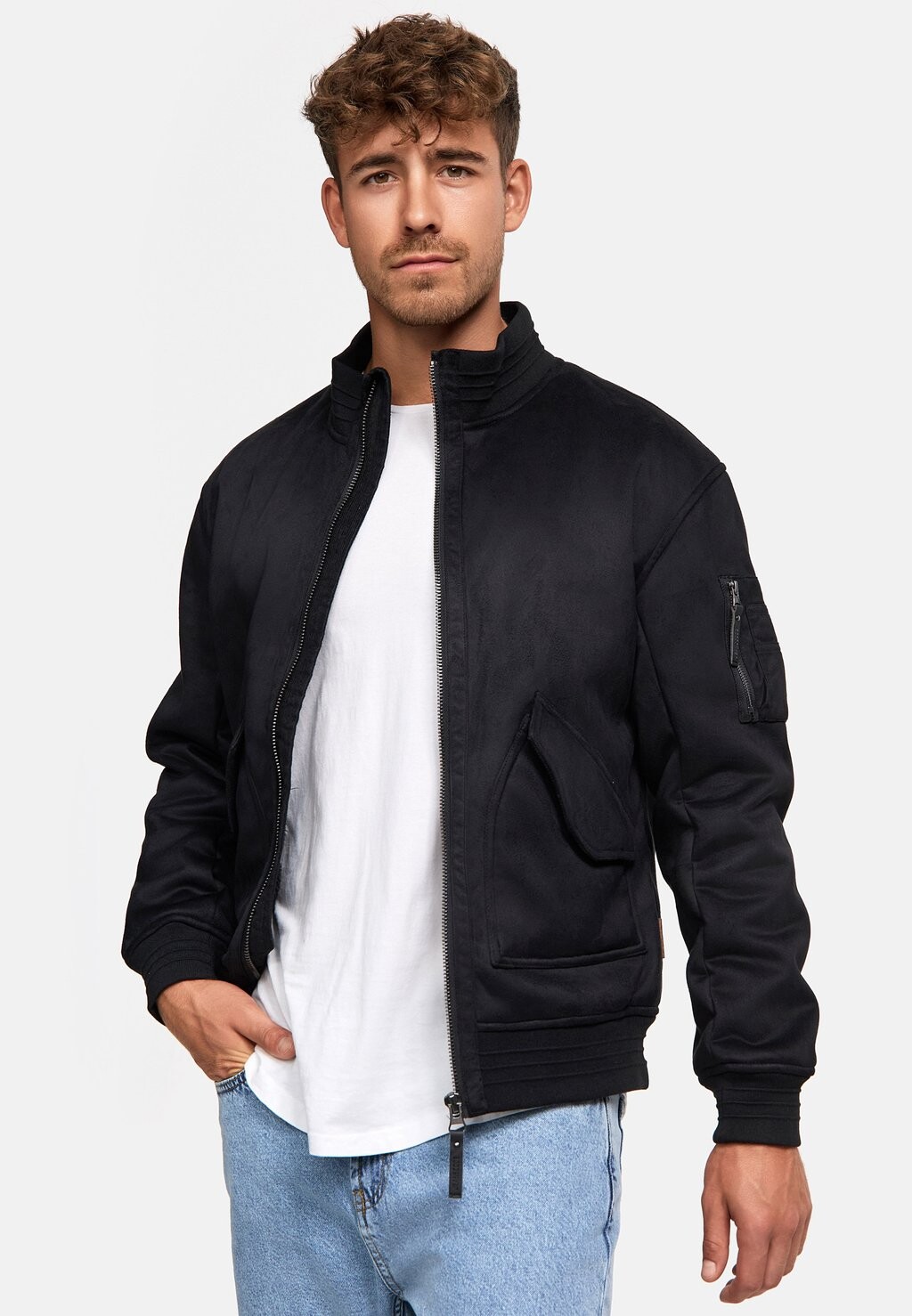 

Куртка из искусственной кожи INFROSCO INDICODE JEANS, черный