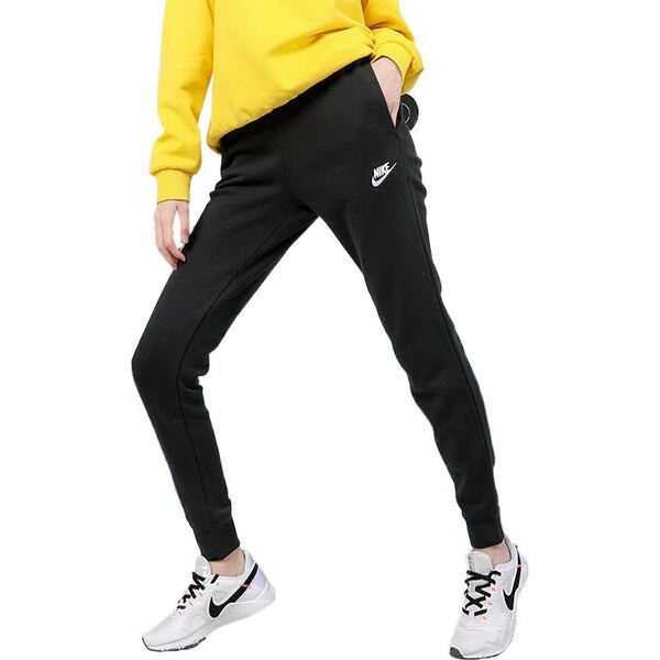Спортивные штаны как w sportswear essential pant reg flc Nike, черный — фото 3