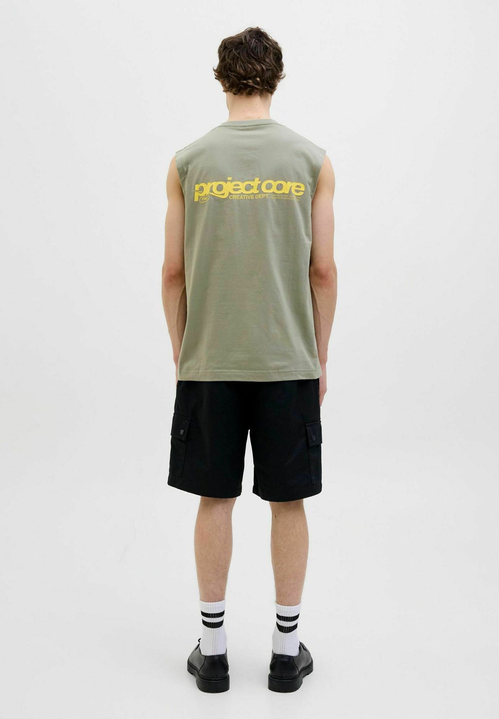 

Майка RUNDHALSAUSSCHNITT Jack & Jones, темно-зеленый