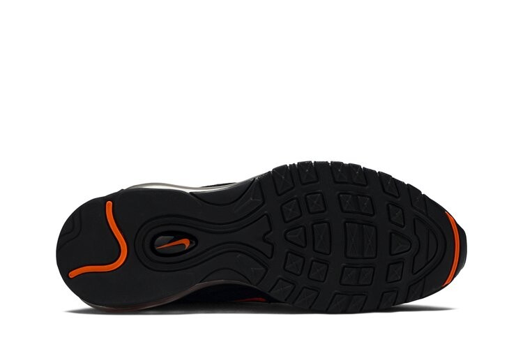 Кроссовки Nike Air Max 97 'Black Crimson', черный — фото 4