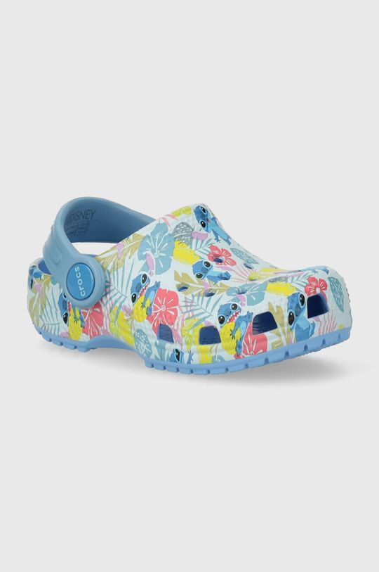 

Детские тапочки Stitch Classic Clog Crocs, бирюзовый, Серый, Детские тапочки Stitch Classic Clog Crocs, бирюзовый