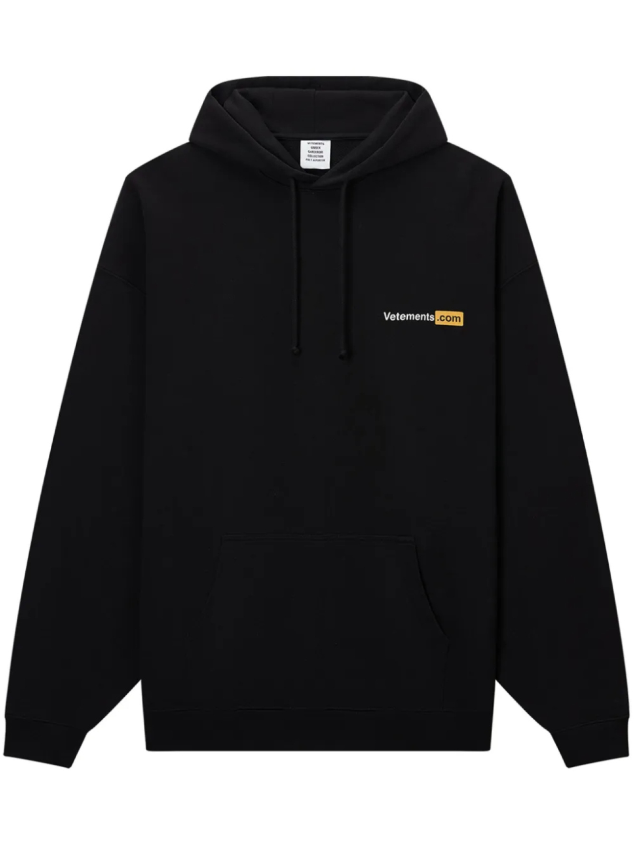 

VETEMENTS худи с логотипом, черный