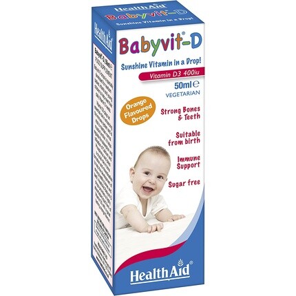 

HealthAid Babyvit-D капли 50 мл