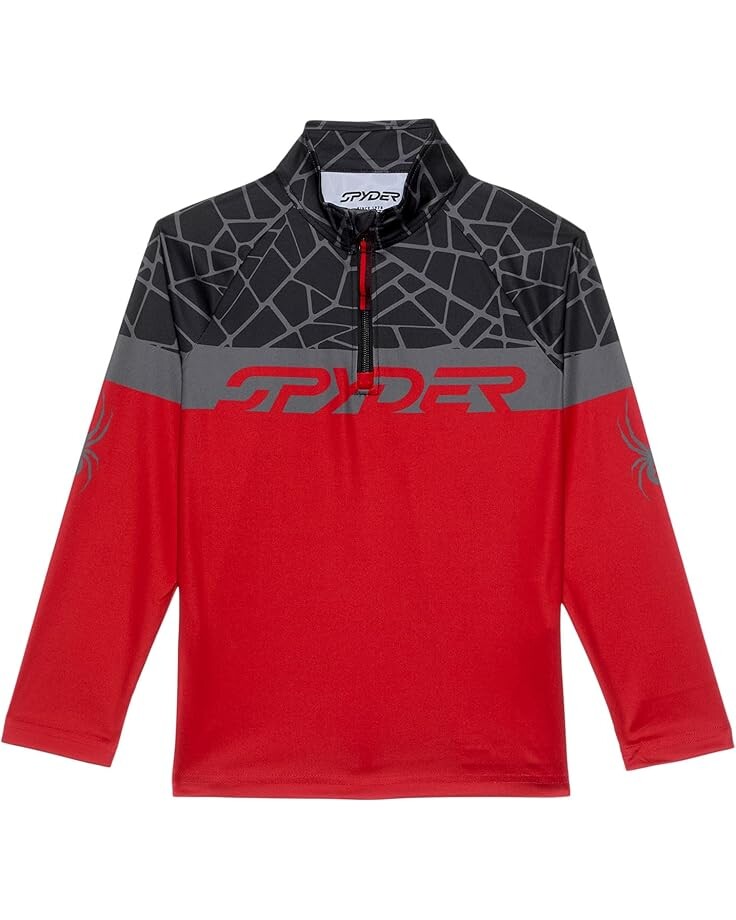 

Пуловер Spyder Kids Bug 1/2 Zip, цвет Spyder Red