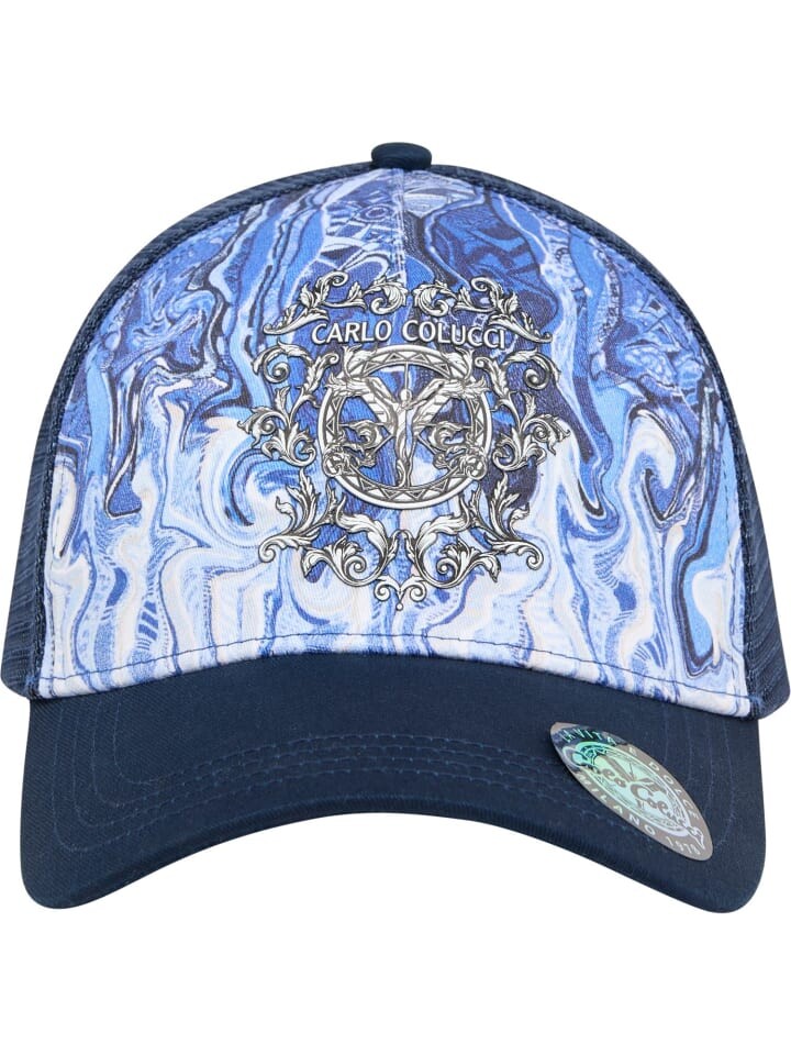 

Бейсболка Carlo Colucci Trucker Deni, темно-синий