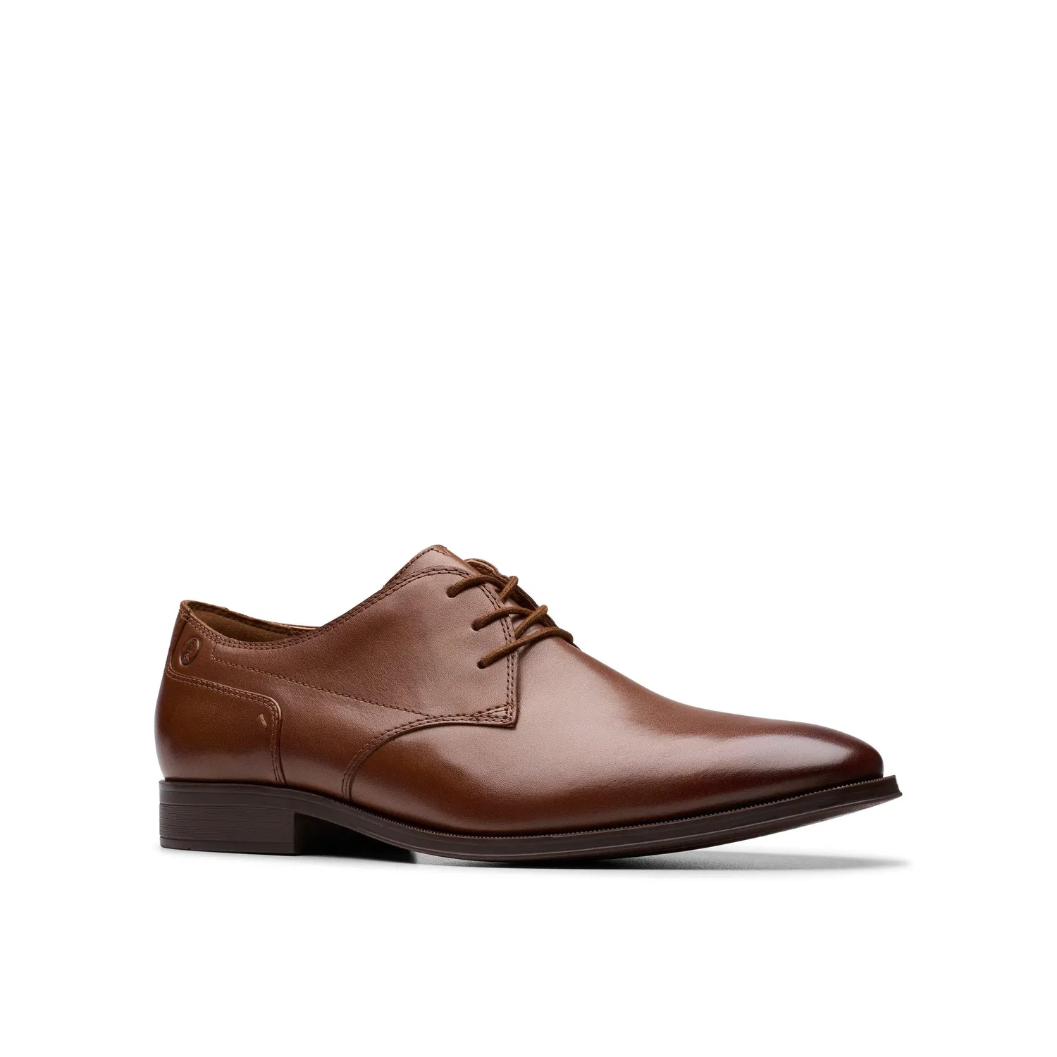 Дерби мужские Paulton Lace Clarks, коричневый — фото 4