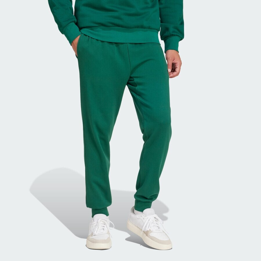 Длинные брюки ADIDAS SPORTSWEAR Tapered Workout Pants Essentials Feel Cozy, изумрудный — фото 2