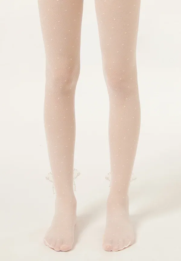 Колготки Calzedonia Sheer 30 denier elegant, белые