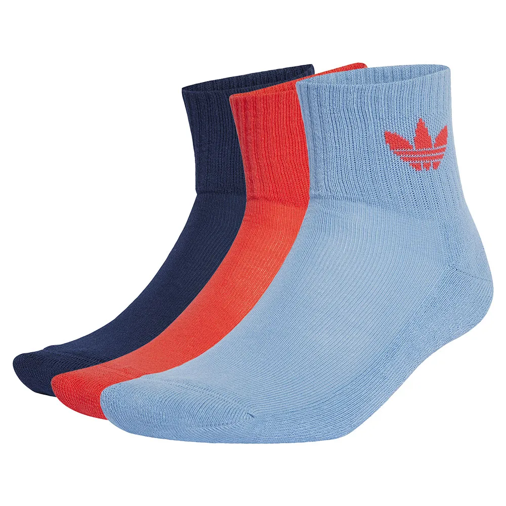 

Носки 3 шт adidas Originals Mid crew, разноцветный