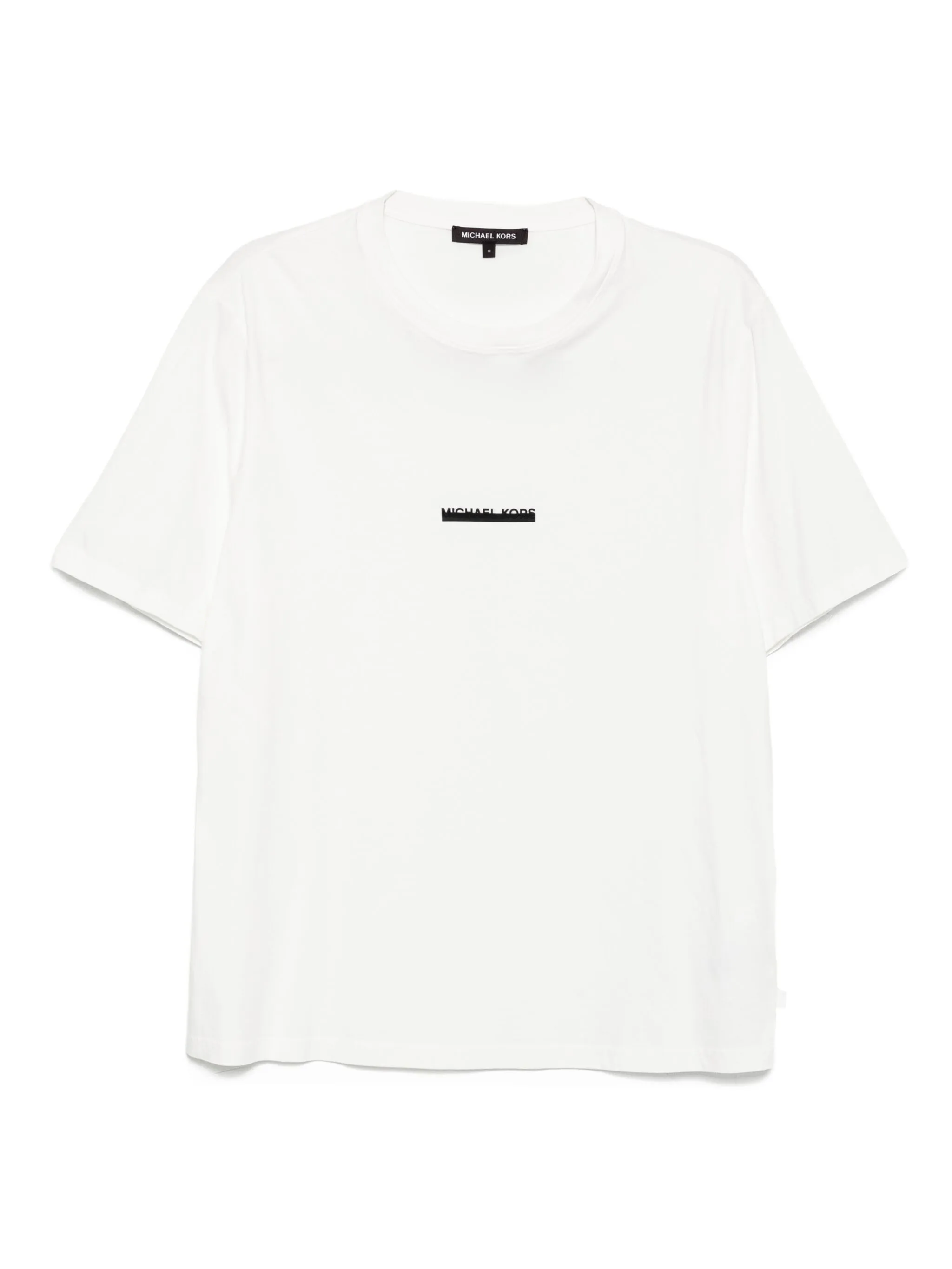

Футболка с декорированным логотипом Michael Kors, белый