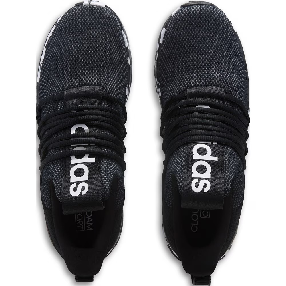 Кроссовки без шнурков Lite racer adapt 7.0 от Adidas, black/white/grey — фото 4
