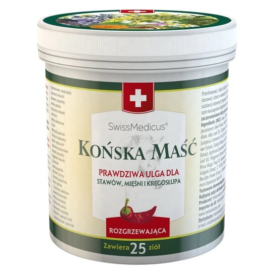 

Herbal Monasterium, Разогревающая мазь для лошадей - 250 мл
