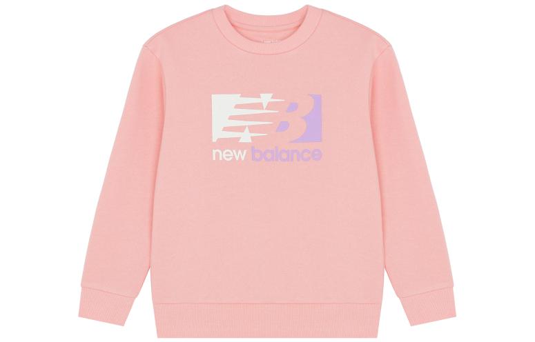 Детская толстовка New Balance, розовая — фото 2