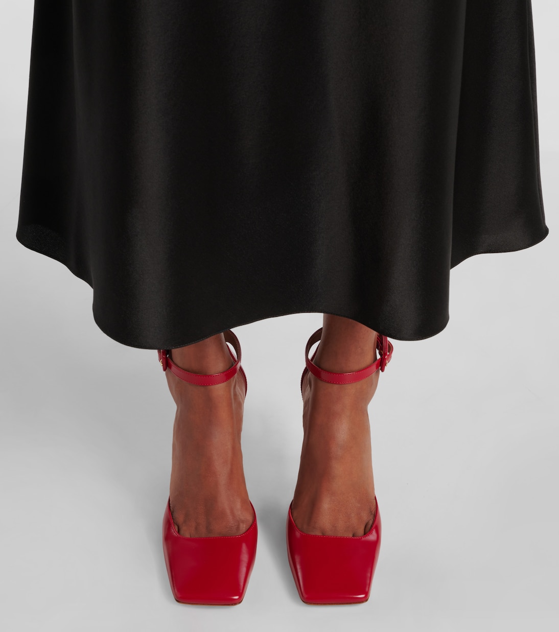 Туфли-лодочки Casey из кожи d'Orsay Gianvito Rossi, Rouge — фото 4