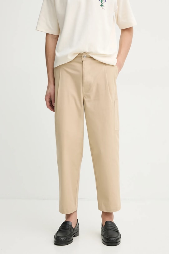 

Брюки Le Pantalon Cropped Twill Drôle De Monsieur, бежевый