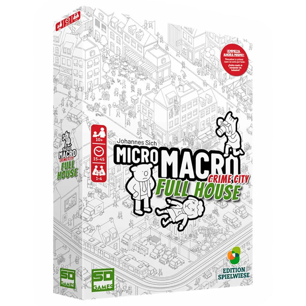 

Детская настольная игра Sd Games Micro Macro Full House, мультиколор