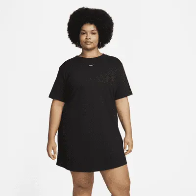 

Платье Nike Sportswear Essential, черный/белый