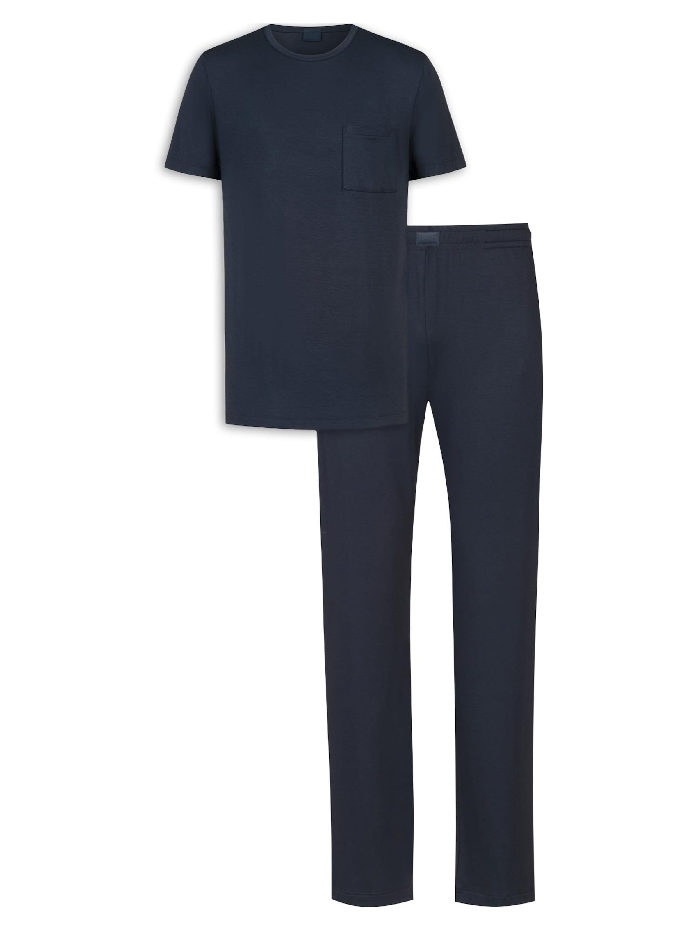 

Mey Пижама короткая 'Jefferson' в темно-синем цвете