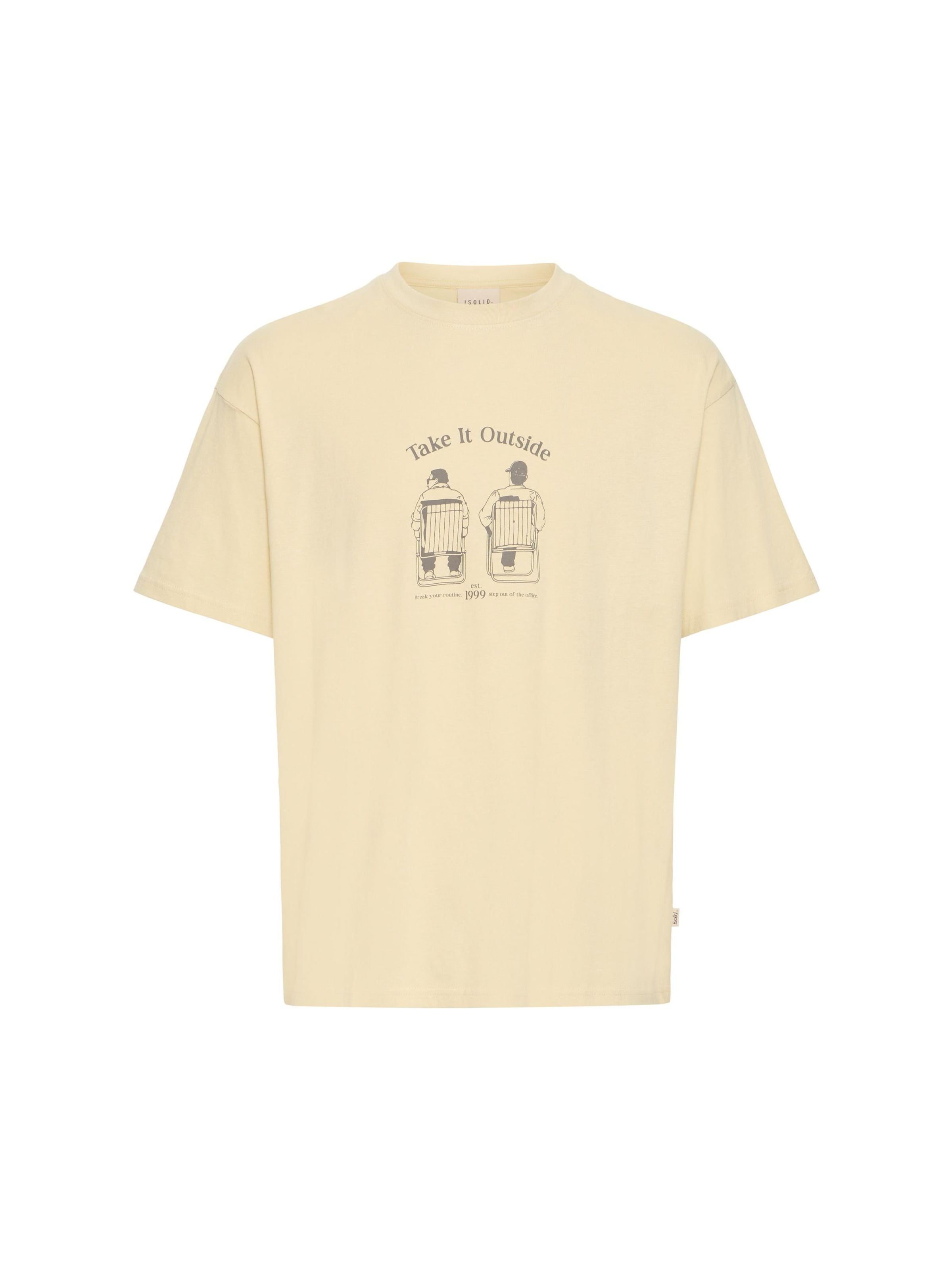 

!Solid Футболка 'SDTalon' в желтом цвете