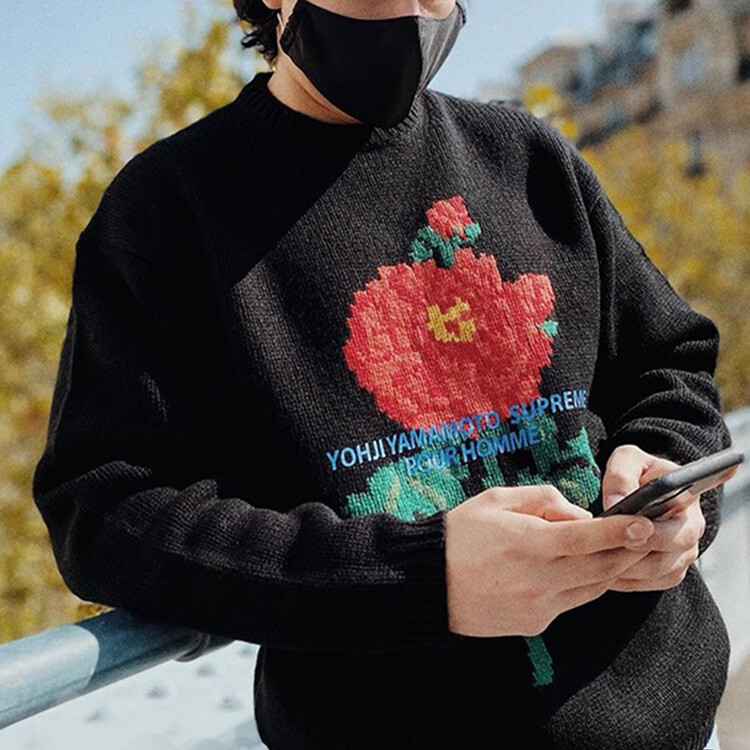

Свитер Supreme Yohji Yamamoto, черный