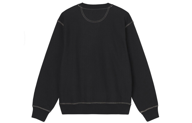 Толстовка Stüssy из хлопка с контрастной строчкой Stussy, желтый — фото 2