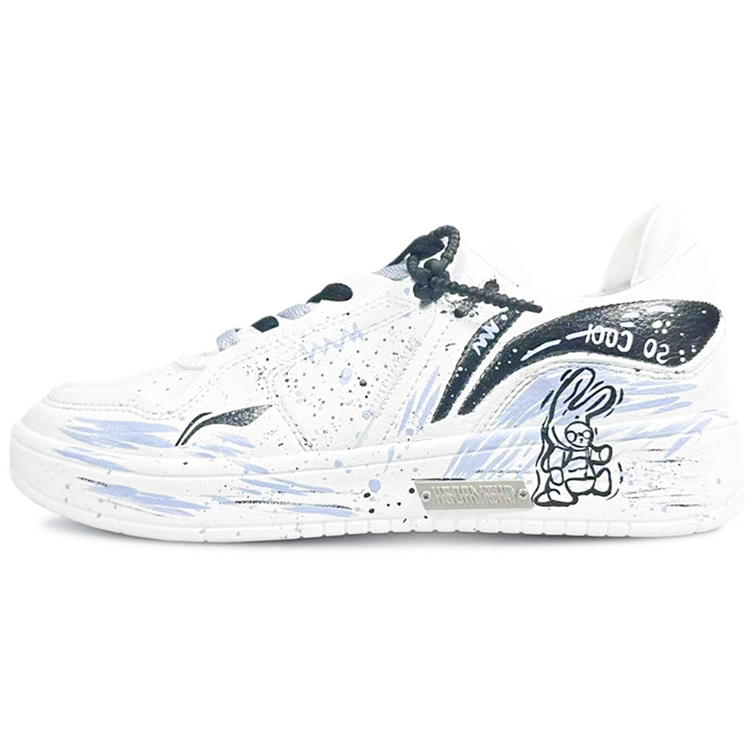

Кроссовки LINING Sports Life Collection Skateboarding Shoes Men Low-top Black, фиолетовый
