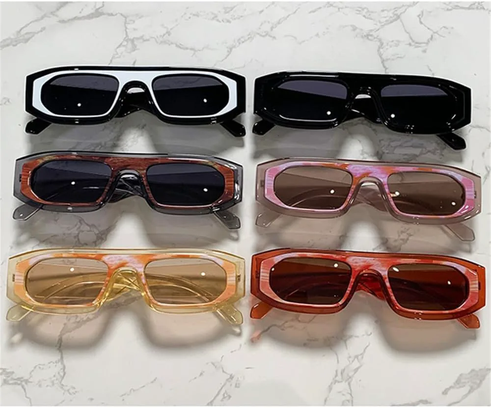 

Панк-очки с широкими дужками и защитой от УФ-излучения UV400 для женщин и мужчин, для занятий спортом на открытом воздухе, бега и езды на велосипеде UYPTK, Pink