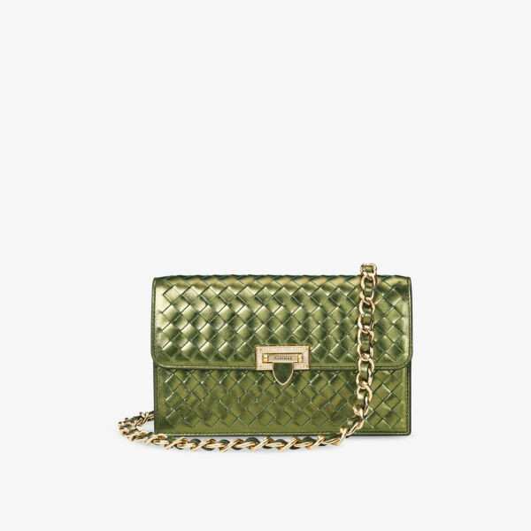 

Сумка-Клатч из кожи Lottie Aspinal Of London, зеленый